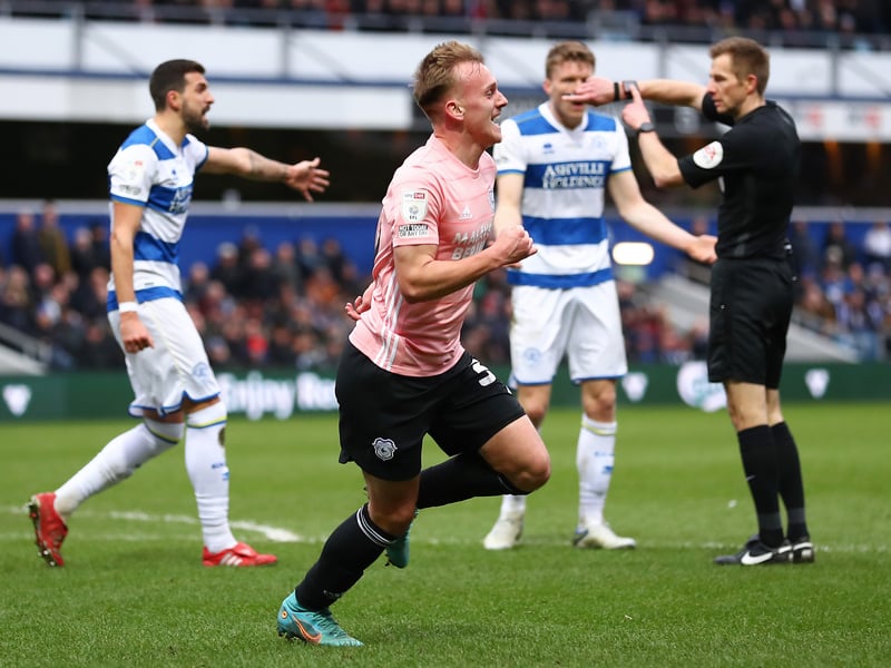 The winger tore his hamstring as the Bluebirds were wrapping up their pre-season preparations. Is back training, but is believed to be around four weeks away from a return.