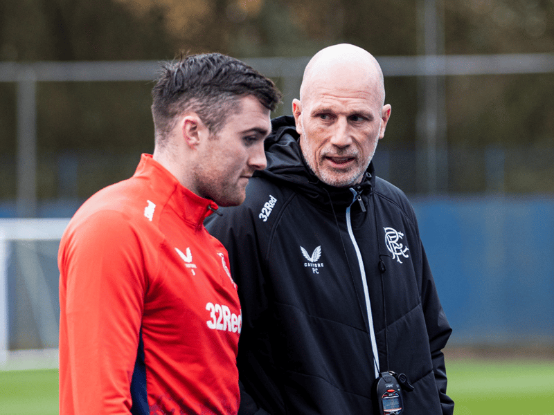 The Scotland international will hope to respond after his mistake against Kilmarnock at the weekend.