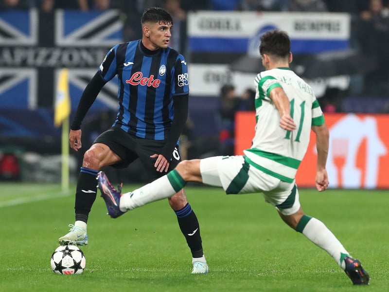 Spent most of his time defending as the hosts flooded forward. Belied his inexperience at this level, but had the occasional sloppy moment in possession. Forced a decent save from Marco Carnesecchi in the second half in a rare foray forward. Part of a back-four that kept its concentration from start to finish. 8