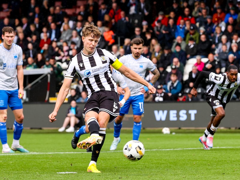 The Buddies captain has led him side to a third consecutive top six finish, with a 7.01 average rating for the campaign. Has started 27 games this season, scoring three goals and assisted a further two. Has won over half of his duels this season, and 75.6% of his tackles. Leader.