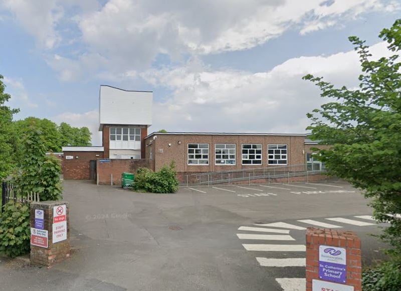 In second place in Scotland was St Catherine’s Primary School, based in the Gallowhill area of Paisley. The school's vision is described as "Attain, Achieve, Aspire", and it is committed to working hard to provide a balance between high academic achievement and fun.