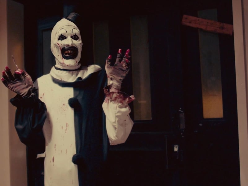 With Terrifier 3 currently in cinemas, it's perhaps no surprise that horror fans are catching up with all the adventures of Art the Clown to date. The first instalment of Damien Leone's gory slasher sees Art terrorise a partygoer and her sister on Halloween night.