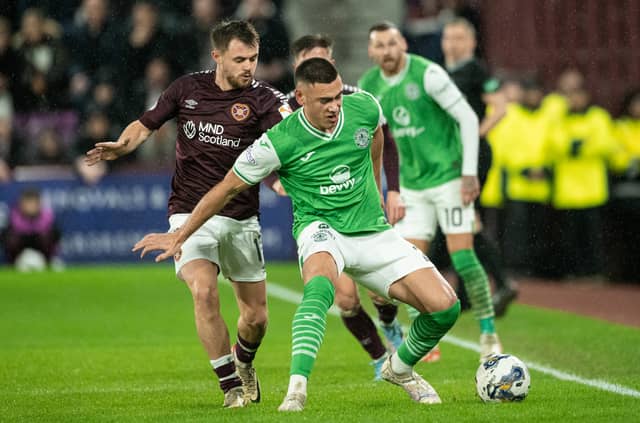Hibs and Hearts face each other for the first time in 24/25 this Sunday. Cr: SNS Group.
