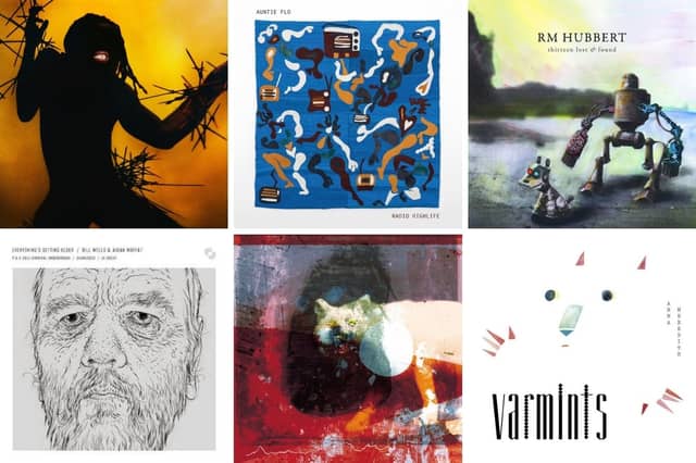 Six of the past winners of the Scottish Album of the Year (SAY) Award.