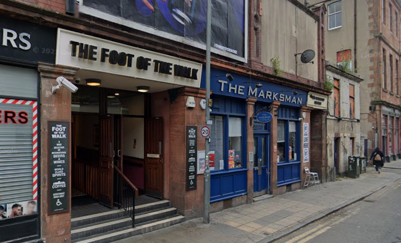 The Foot of The Walk in Constitution Street is named because of its location at the end of Leith Walk. The building itself however was once a 2,000 seat cinema named the Palace Picture House, which was closed in 1966.