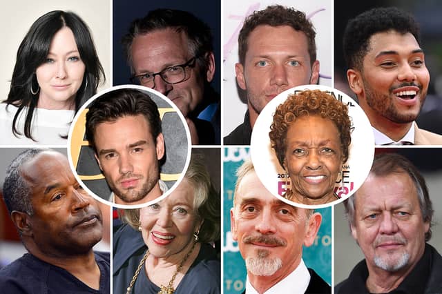 Celebrities who have died so far in 2024, as of October 25. Photos by Getty Images. Composite image by NationalWorld/Mark Hall.