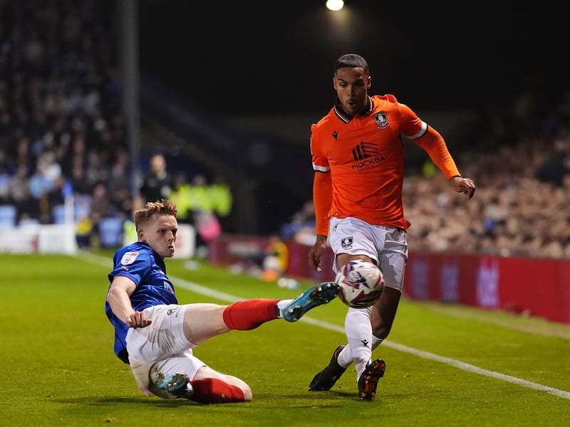 Terry Devlin was Pompey's MOTM against Sheff Wed