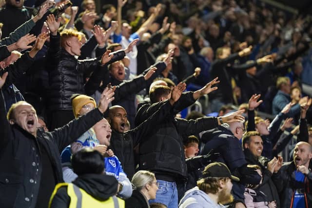 Pompey fans backed their team as ever in the fight for Championship survival, as 20,262 turned out for the clash with Sheffield Wednesday.