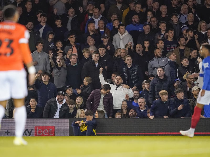 Pompey fans backed their team as ever in the fight for Championship survival, as 20,262 turned out for the clash with Sheffield Wednesday.