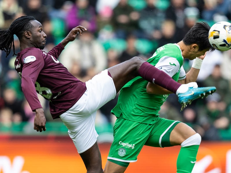 Wasn't able to pierce the Hearts rearguard but was tidy enough with the ball. 6