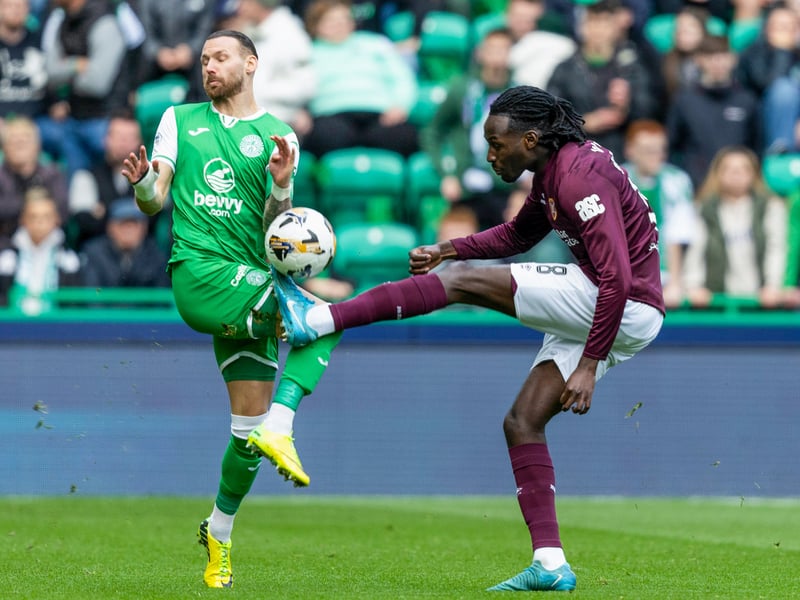 The game largely passed the midfielder by. No real negatives or positives. Replaced as Hearts chased an equaliser. 5