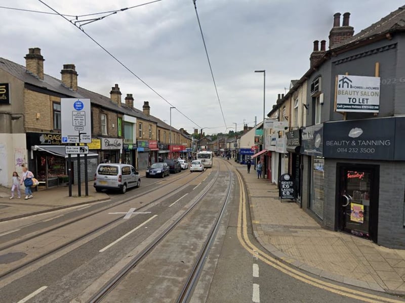 Hillsborough, Owlerton & Wadsley Bridge saw 4.0 reports of robbery per 1,000 residents from December 2024 to November 2025, the third highest figure in Sheffield. The total number of incidents in that neighbourhood was 25. Photo: Google