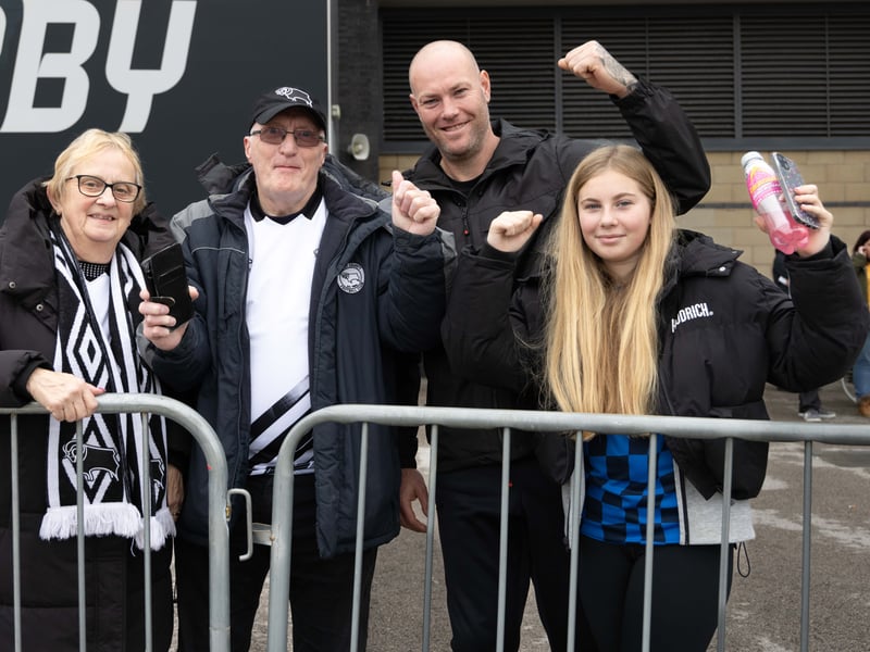 Saturday October 26 2024, Pride Park Stadium Derby