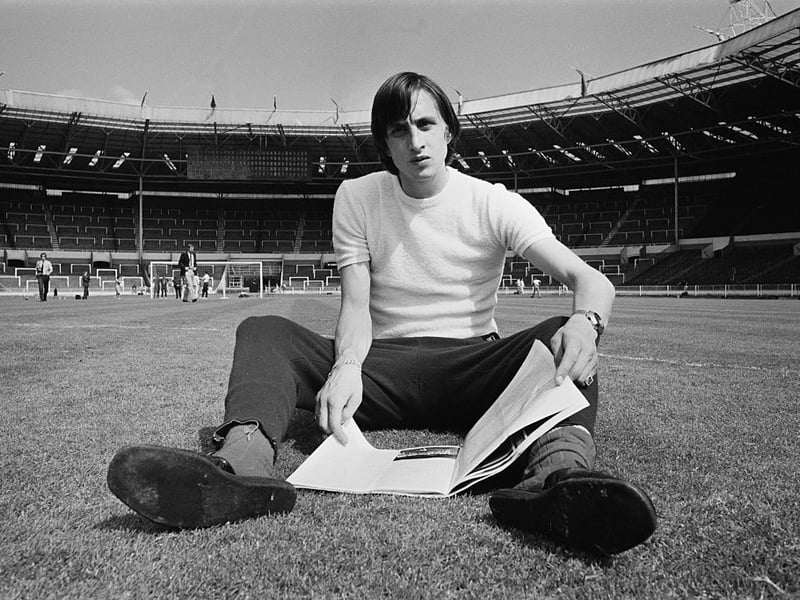 The Dutch master was the first player to win the Ballon d'Or for two years in a row after moving to Barcelona.