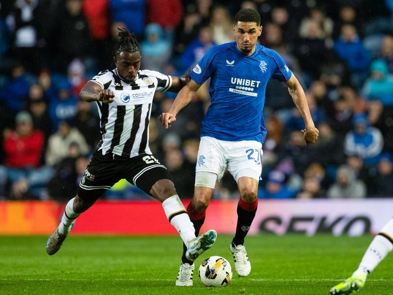 A strong return to the starting XI for the Nigerian, Balogun completed the most passes (68) and won the most duels (12) in the 2-1 win over St Mirren. Rated at 8.0 for his dominant performance.