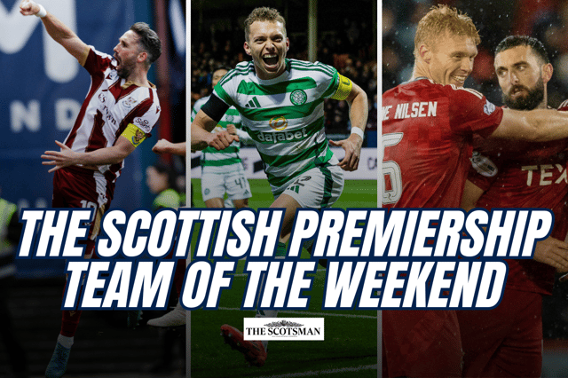 Who made the Scottish Premiership team of the weekend? Cr: SNS Group.