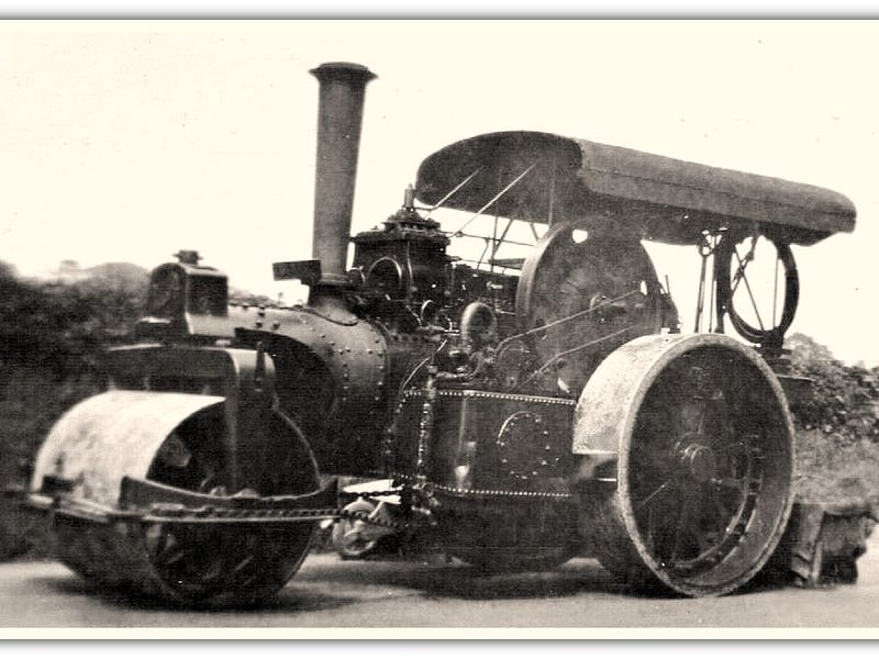 Preston Urban District Council Steam Roller. It actually had a name - James Ray
Image courtesy of Edward Tamblin.