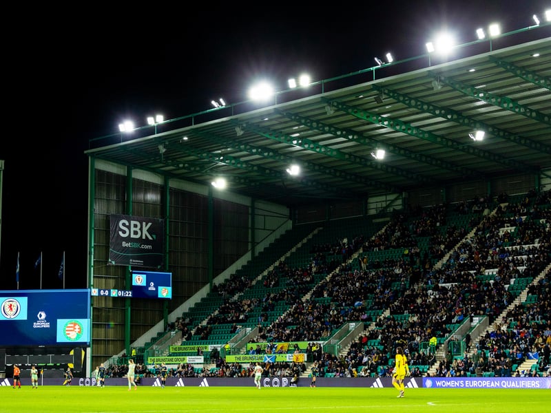 Fans watch on as Scotland take another step towards Euro 2025.