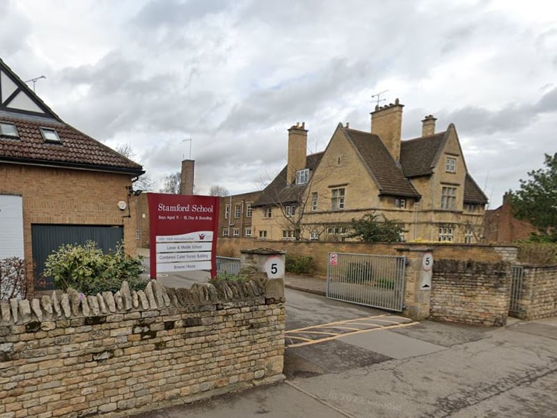 This is a Christian secondary school in Stamford, Lincolnshire. Tuition for a sixth form student is about £21,800 per year.
In the 2023/24 school year, 37.2% of all of the A Level grades achieved by its students were an A* or A.
