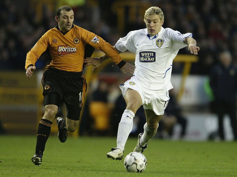 Collar, blue stripes on the side and at the cuffs, a recreation of this home shirt would be one of the more subtle reimagined Leeds strips by Adidas.
