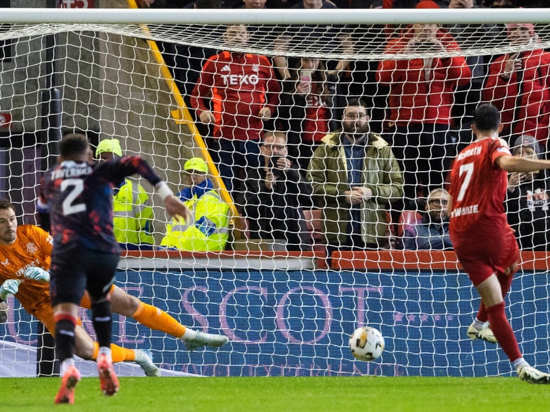 Saved an albeit poor penalty from McGrath and was helpless for both Aberdeen goals. 7