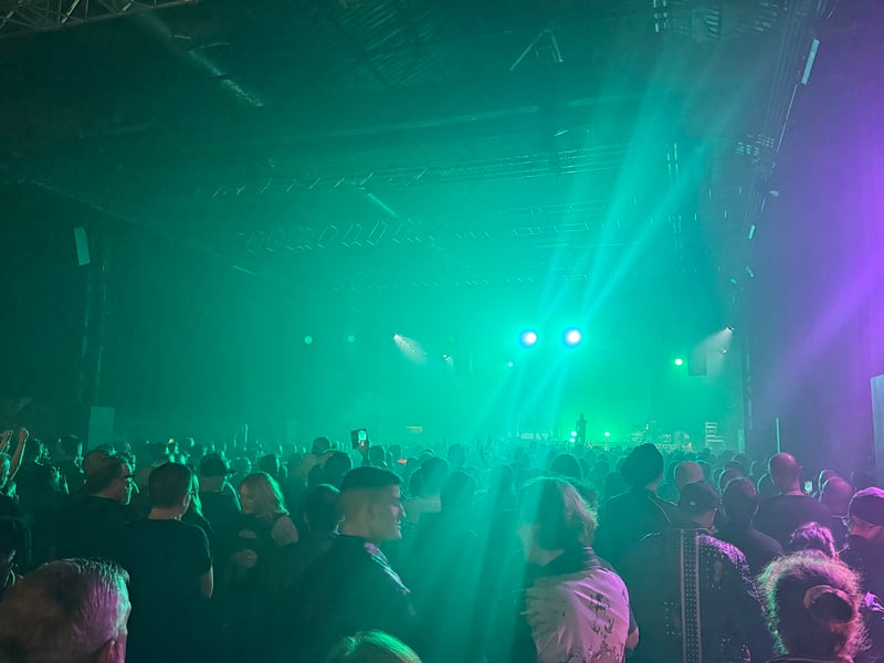 SWG3 was packed for the concert.