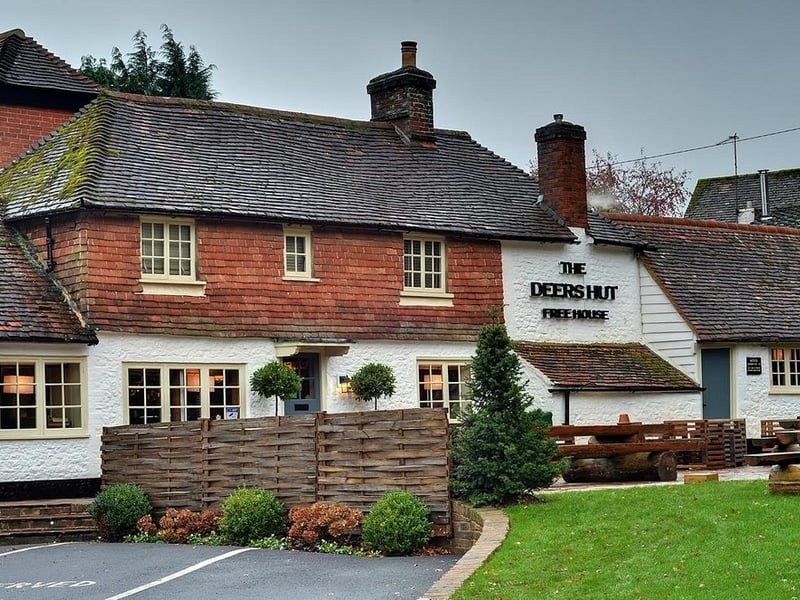 The Deers Hut, Liphook has a 4.5* rating from 1,191 reviews. A TripAdvisor reviewer said: “Lovely country pub serving generous portions and service with a smile. Taking pride in the provenance of the food and drinks on offer.”