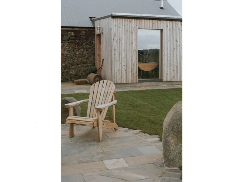 The Bonnie Wee Bothy sits on a family farm just outside the East Lothian village of East Linton.