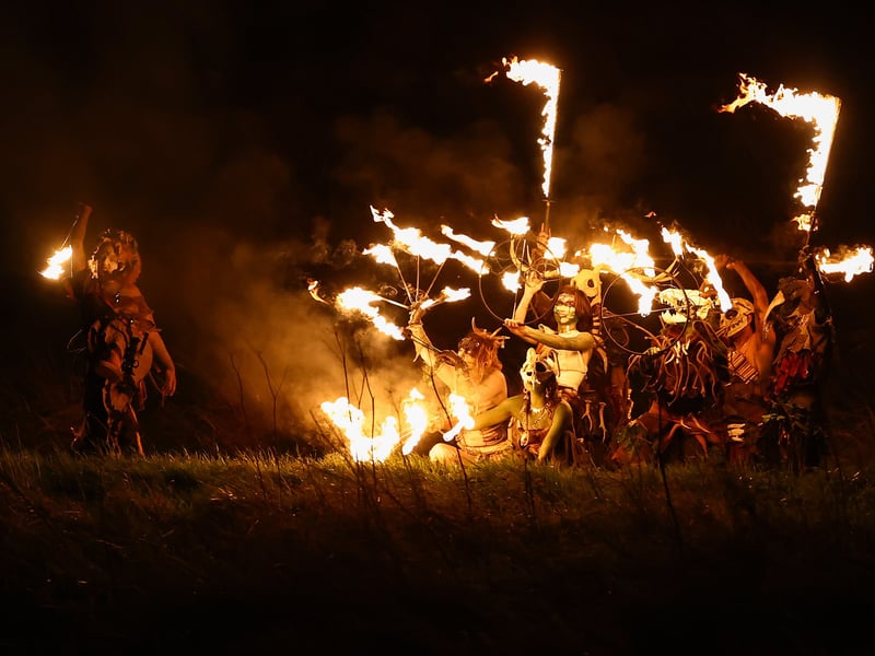 A sister event, the Beltane Fire Festival is held each year on Calton Hill to mark the start of summer.