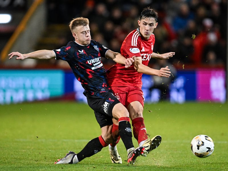 With eight goal contributions in 10 games, Irish midfielder McGrath is proving to be a real force for Aberdeen this season. His 7.76 comfortably places him in this team.