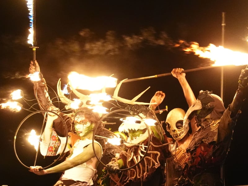 Samhain was seen as a time when the boundary between the physical and spirit worlds was thought to weaken.