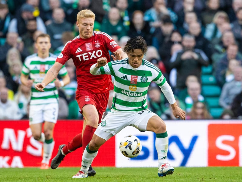 Started well and won the early battle with Engels, but ended up being too easily overran by a sharp, aggressive Celtic midfield.