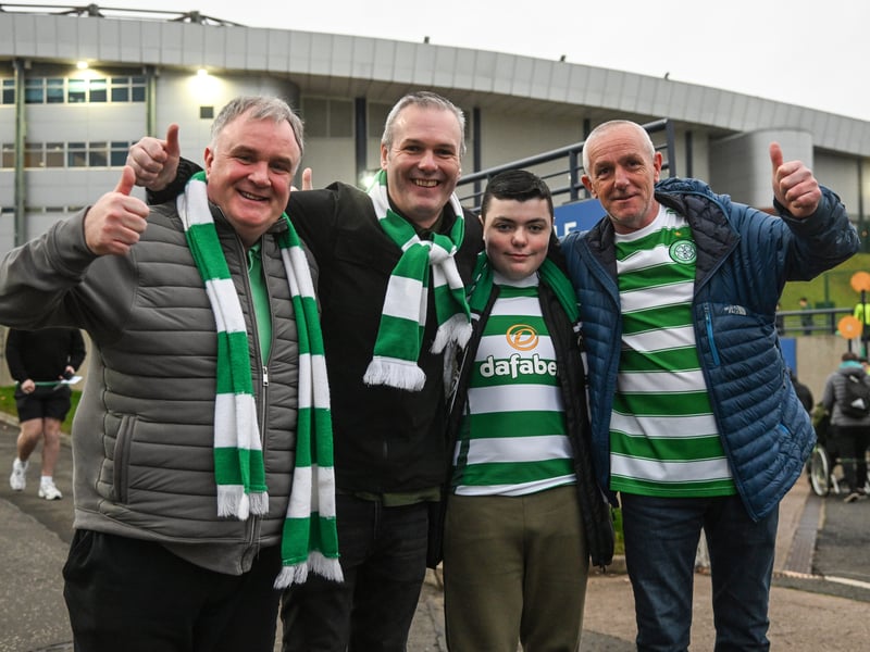 Celtic fans are up for the cup!