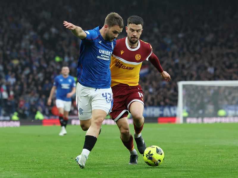 The Belgian continued his recent good form by dictating much of the game from the base of the Rangers midfield although his use of the ball could have been a little better at times - 7