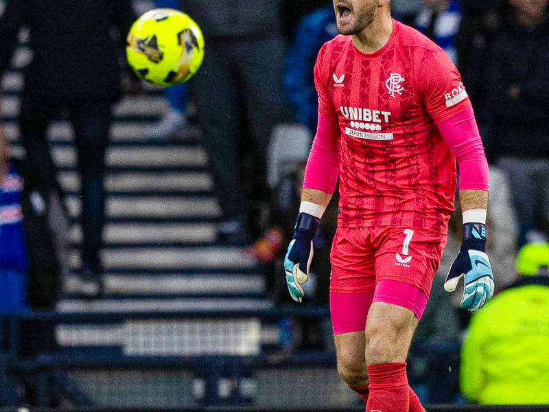 Caught flat-footed at Motherwell's opener with no attempt made to prevent Halliday's lunge hitting the net. Had little else to do but took the pressure off his side in added time by collecting a long throw into the box - 6