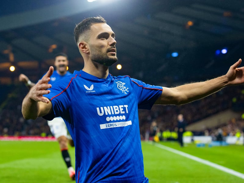 Seems unable to dictate games from his left-wing position but as shown at Aberdeen in midweek has the quality to make a big impact, which he did again by showing the composure to control Cerny's pass before making space for a shot was deflected into the net for the Rangers winner - 7
