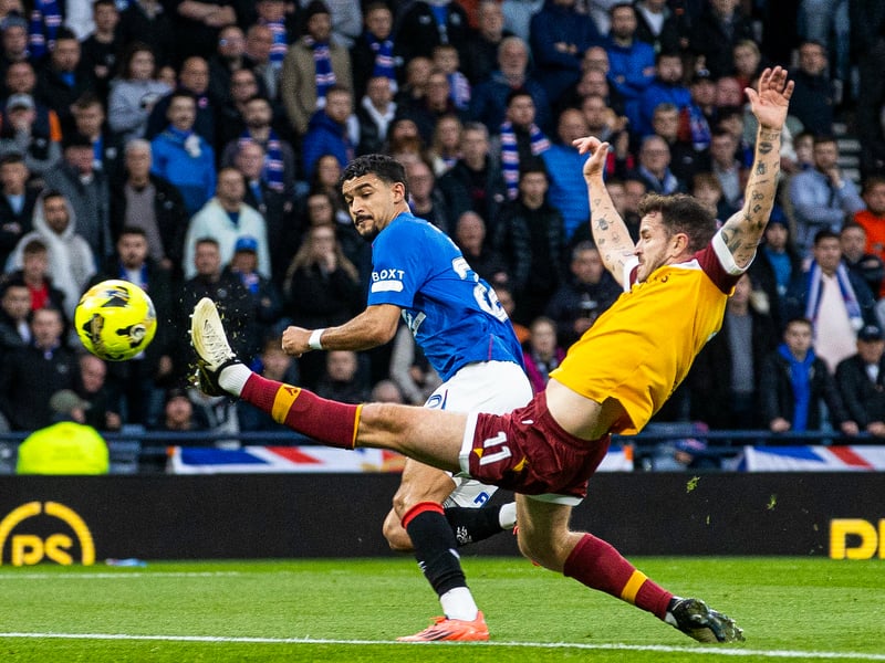 Real desire to stretch and turn Seddon's cross into the net for Motherwell's opener in an all-action display - although a mark off for apologetically holding his hands up and refusing to celebrate the goal against his former club. It's a semi-final for goodness sake! Ran himself into the ground for the cause - 7