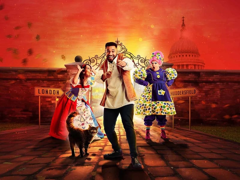 Dick Whittington is down on his luck. So one day he decides to embark on an epic quest. He's heard the streets of London are paved with gold, so along with his loveable cat, he sets off from Huddersfield to seek his fame and fortune. The pantomime performs at the Lawrence Batley Theatre from December 2 2024.