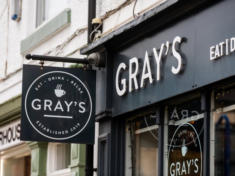 Mark Walsh said Gray's in Commercial Street, Rothwell, is the best place for a cappuccino in Leeds. 