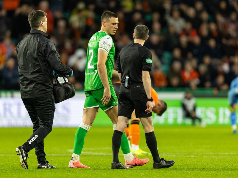 Still being assessed over whether he can go after coming off vs United.