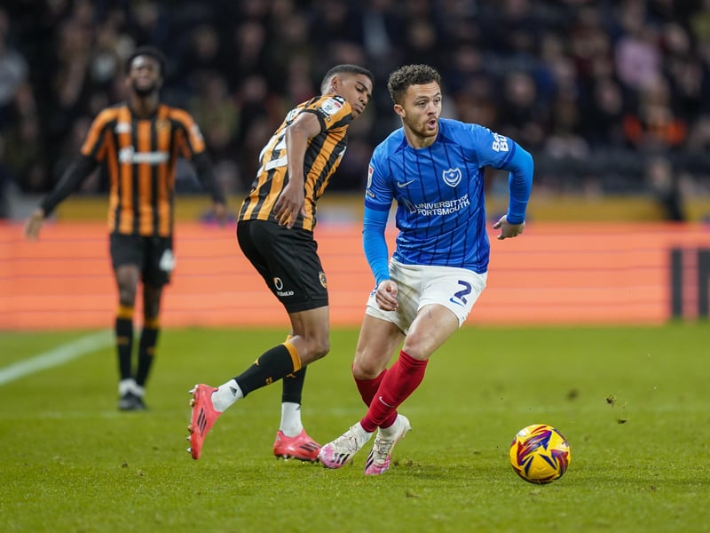 A very competent return to the side from defender. Got forward with good intent with some purposeful deliveries and put his foot in at some important moments to justify Mousinho’s decision to bring right-back back in. Worry to see injury curtail night.
