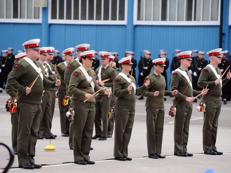 Royal Marines Band Service personnel