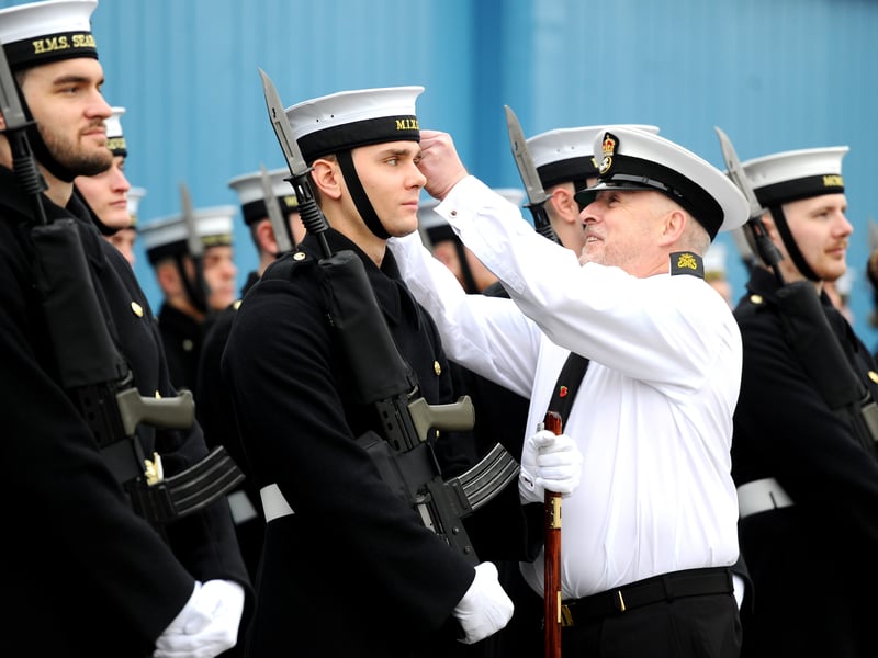 Royal Navy personnel undergo training at HMS Excellent. Pictures from rehearsals at HMS Excellent on Tuesday, November 5, 2024.