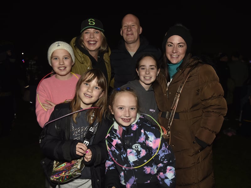 The Griffiths and Jarvis families from Fareham and Southsea.