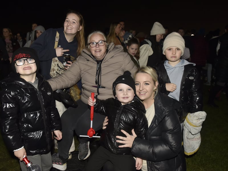 The Atkinson family from Southsea.