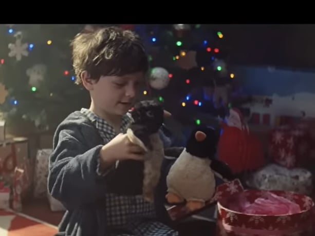 Look, penguins are my favourite animals and so I have always had a soft spot for this advert. I remember it being released a decade ago and I wondered if my fondness for it was purely nostalgia based. But Monty’s quest for love is still as endearing now as it was back then. Rating: 5 Jingle Bells.