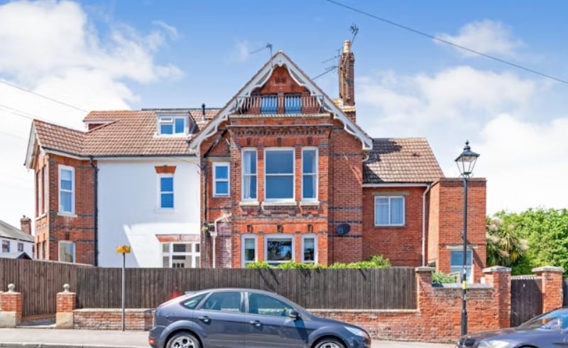 This home comes with two bedrooms, one bathroom and a spacious living area.