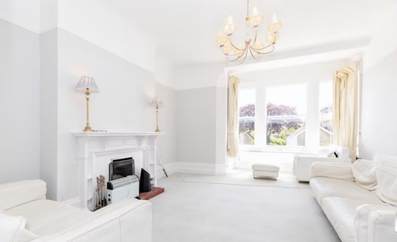 The listing says: "This spacious two bedroom first floor flat within a converted character property in the heart of Alverstoke village has been internally modernised by the current owners."