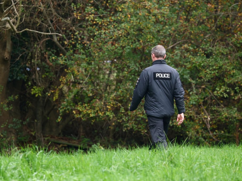 These were the scenes in Bristol today as human remains were found in a ...