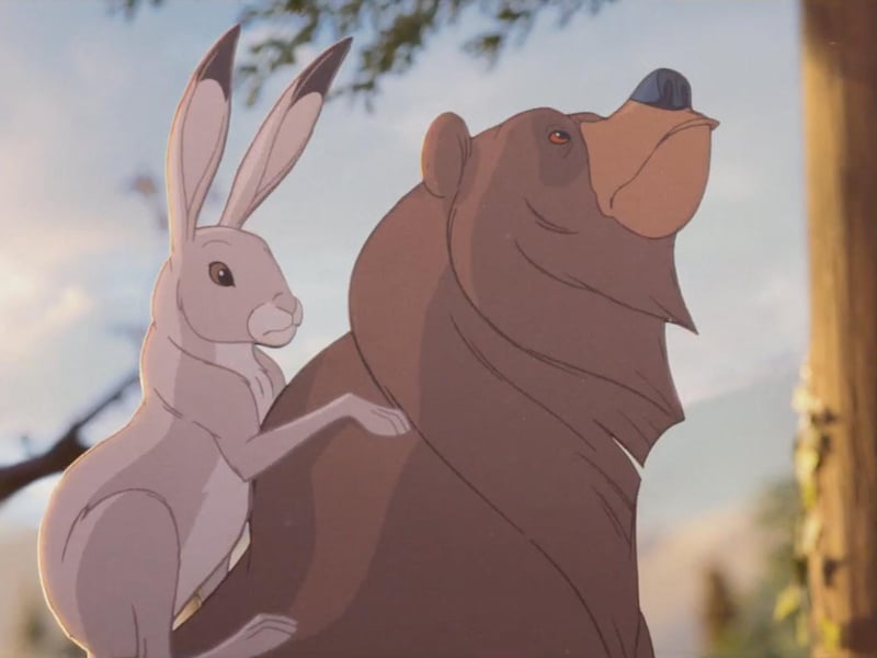 Now known for her feet as well as her music, the ad men drafted in Lily Allen to add some festive sparkle to Keane's 'Somewhere Only We Know'. A bear who usually hibernates through the festive season wakes up just in time to spend Christmas with his best friend Hare and a range of other woodland creatures.